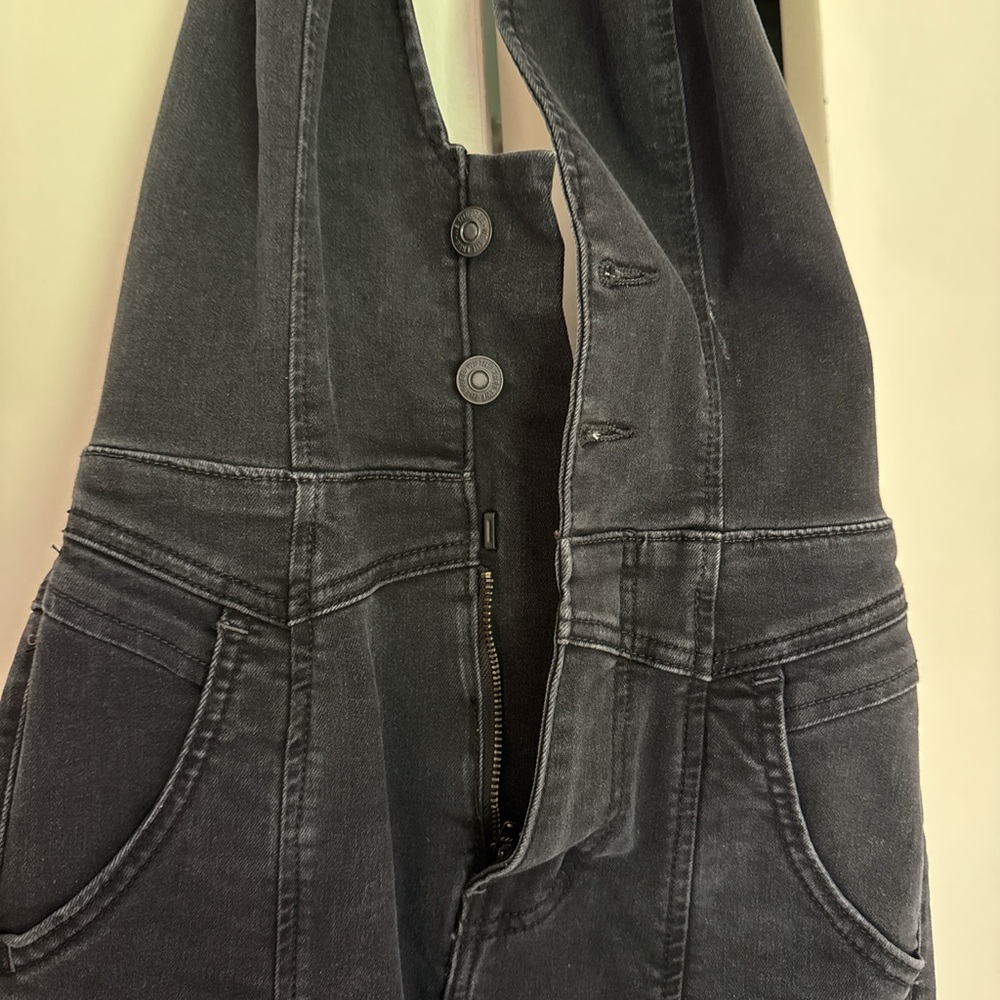 We The Free Charcoal Denim jumpsuit - Picture 7 of 10
